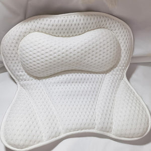 SPA Non-Slip Bath Pillow with Suction Cups Bath Tub Neck Back Support Headrest Pillows Thickened Home Cushion Accersory jacuzzi
