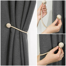 Load image into Gallery viewer, BELAVENIR 1Pc Magnetic Curtain Tieback High Quality Clip Curtains Buckle Holder Decorative Home Polyester Curtains Accessories
