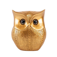 Load image into Gallery viewer, Nordic Style Owls Ornament Owl Resin Craft Bird Miniatures Figurines Decorative Figures for Home Decor Office Decoration

