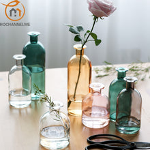 Load image into Gallery viewer, Glass Vase Living Room Dried Flowers Nordic Ins Style Glass Transparent Dill Home Decoration Accessories Flower Vases For Homes
